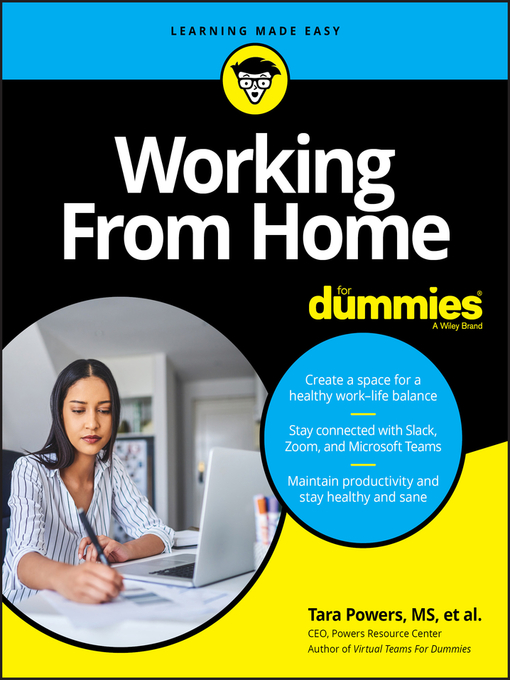 Title details for Working From Home For Dummies by Tara Powers - Available